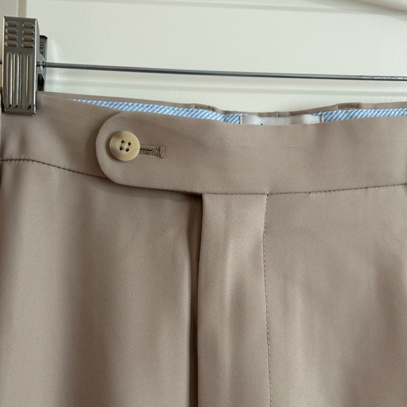 Peter Millar Men's Khaki Cotton Pants, 38x32 - Picture 2 of 6